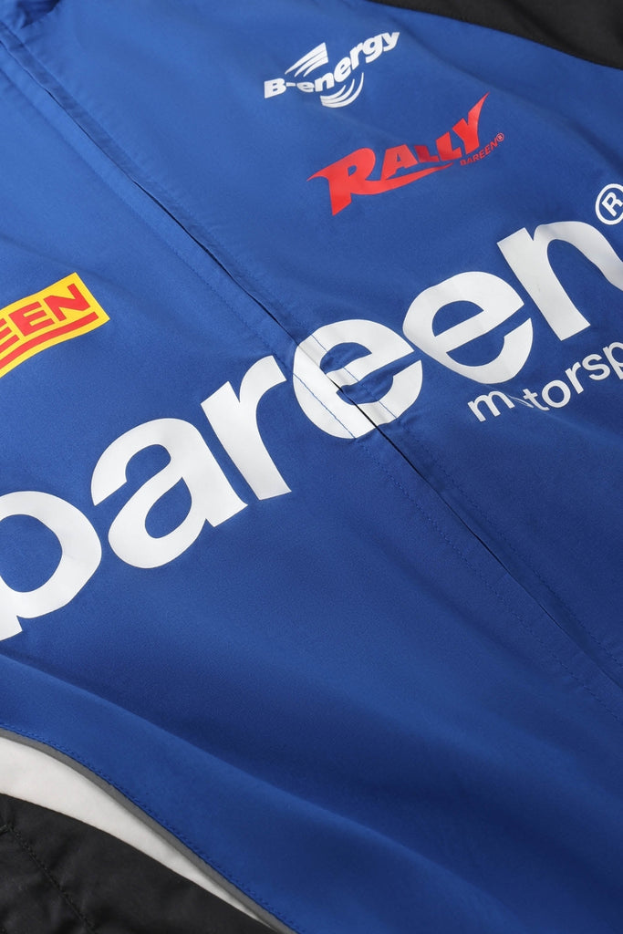 Oversize Track Jacket - Cobalt Blue - bareen