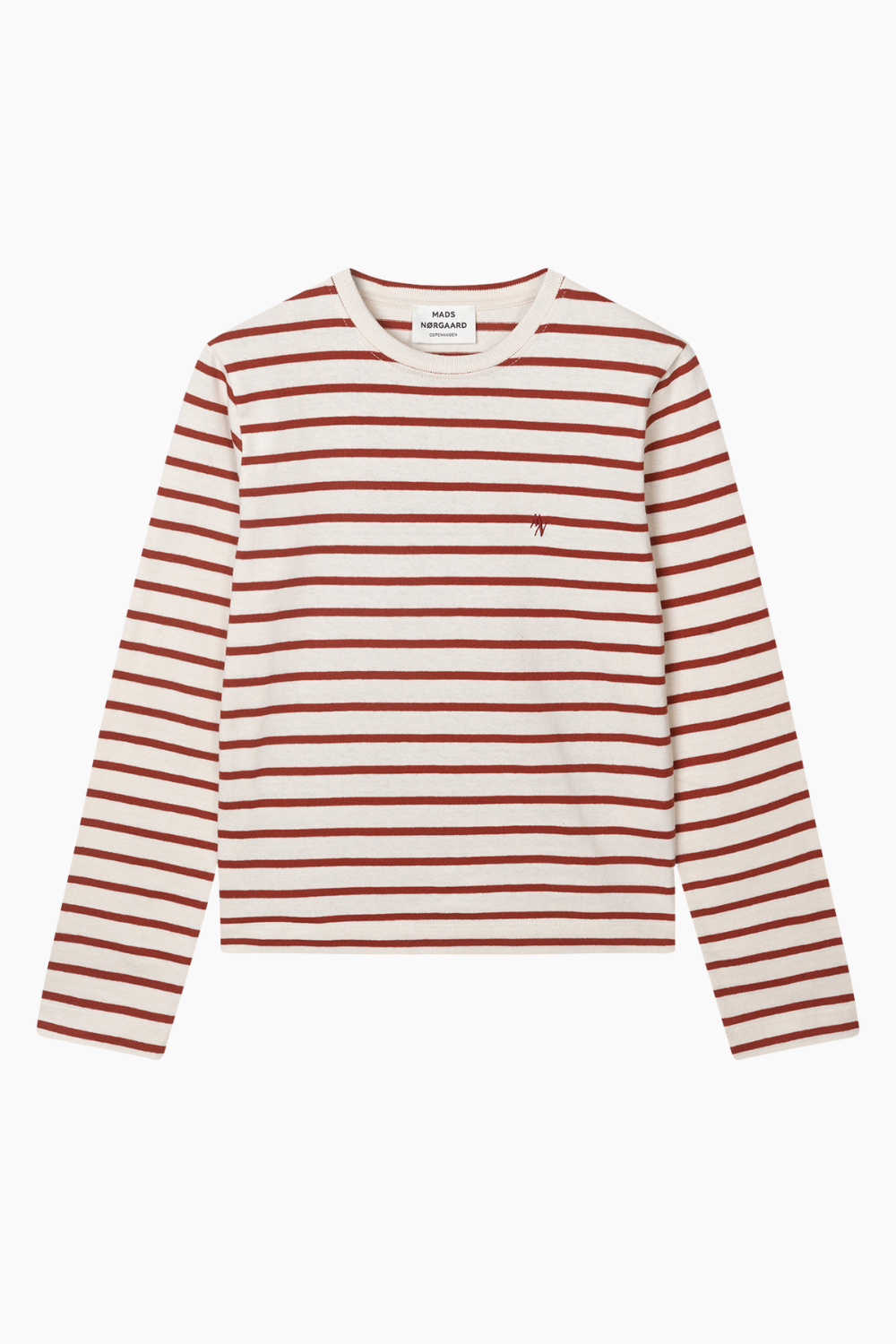 Pablo Maggie Tee LS - Vanilla Ice/Winery - Mads Nørgaard