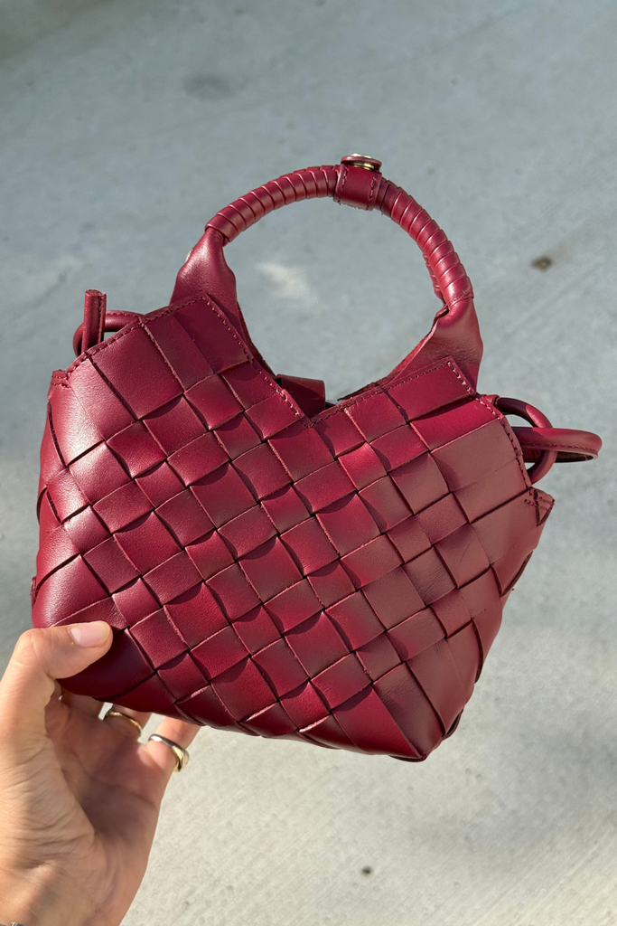 Misu Mini Bag - Gold Rumba Red - Cala Jade