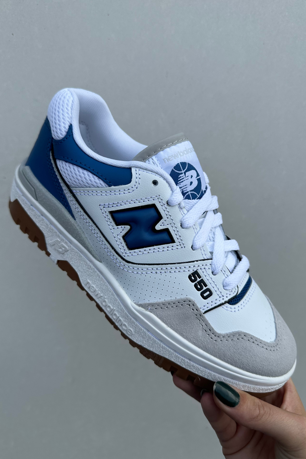 BB550ESA - White/Blue Agate - New Balance