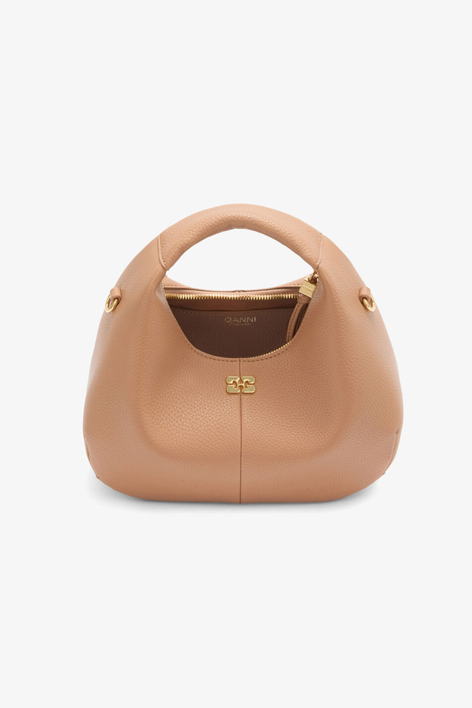 Hobo Mini Grained C1040004 - Tawny Birch - GANNI