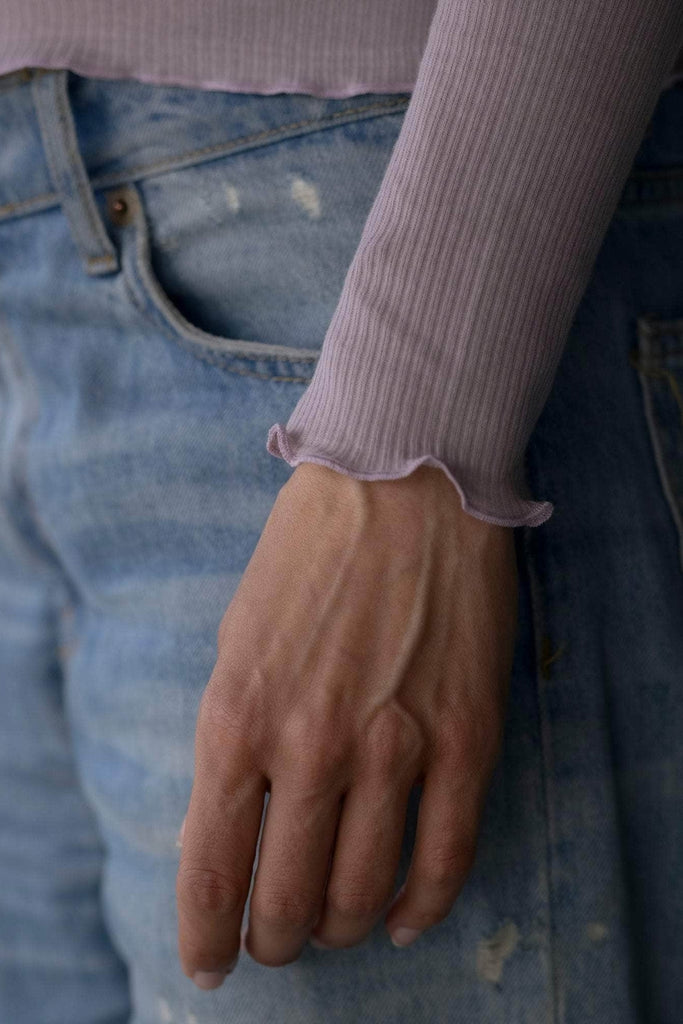 Pama Long Sleeve Tee - Verbe Purple - Baserange