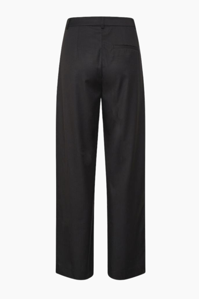 PaulaGZ MW Wide Pants - Black - Gestuz