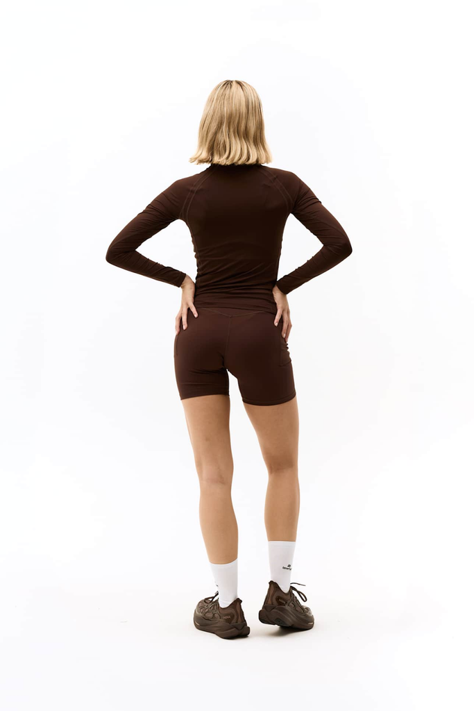 Pocket Shorts - Coffee Bean - bareen