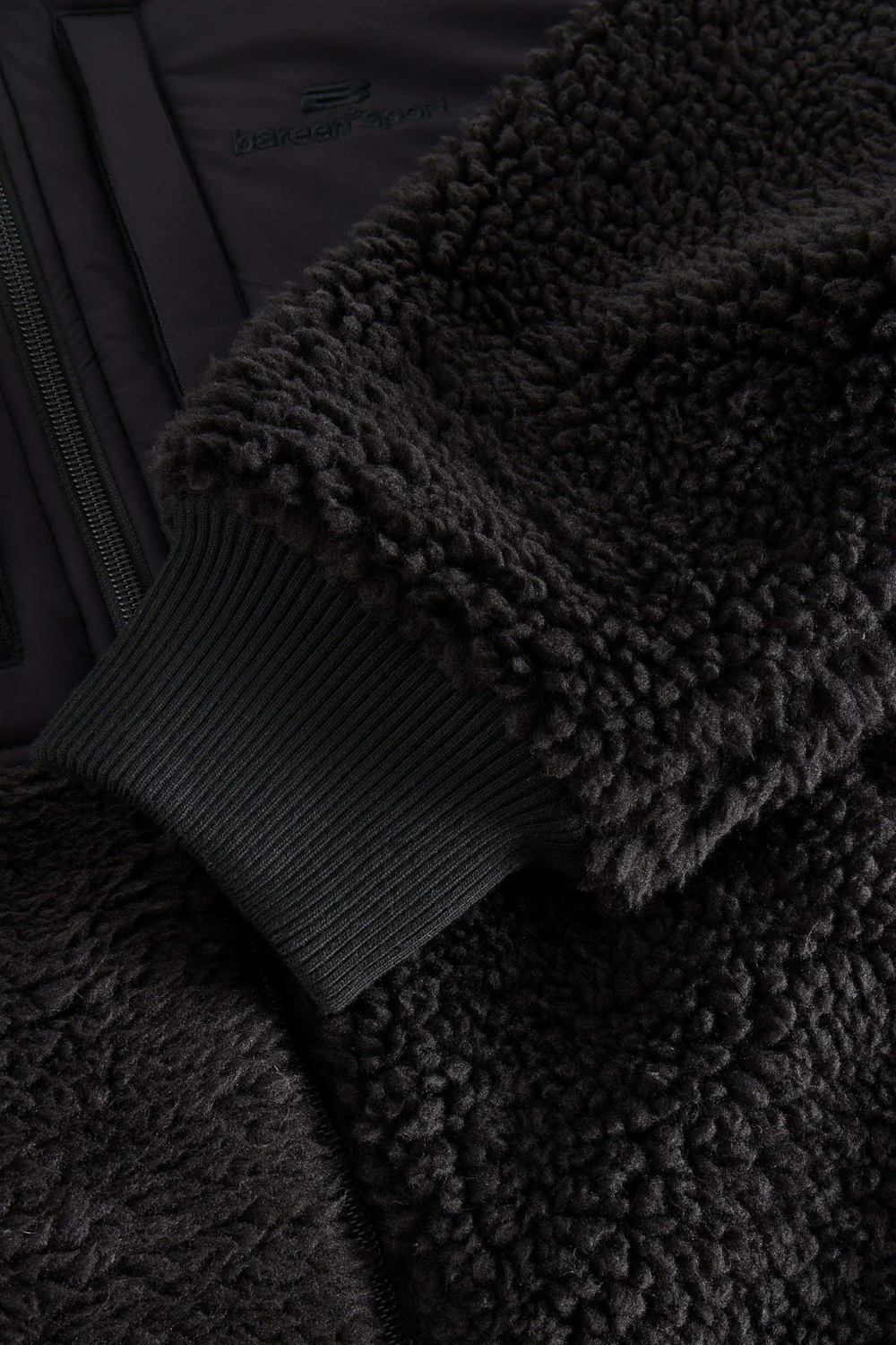 Polar Fleece Jacket 2.0 - Black Onyx - bareen-3