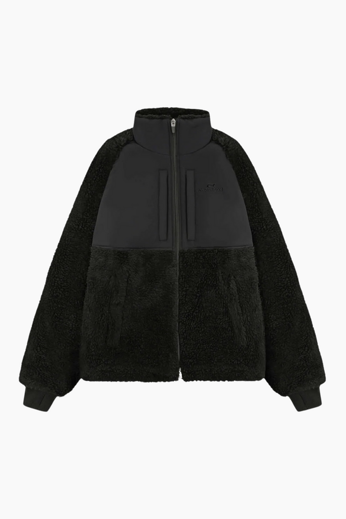 Polar Fleece Jacket 2.0 - Black Onyx - bareen