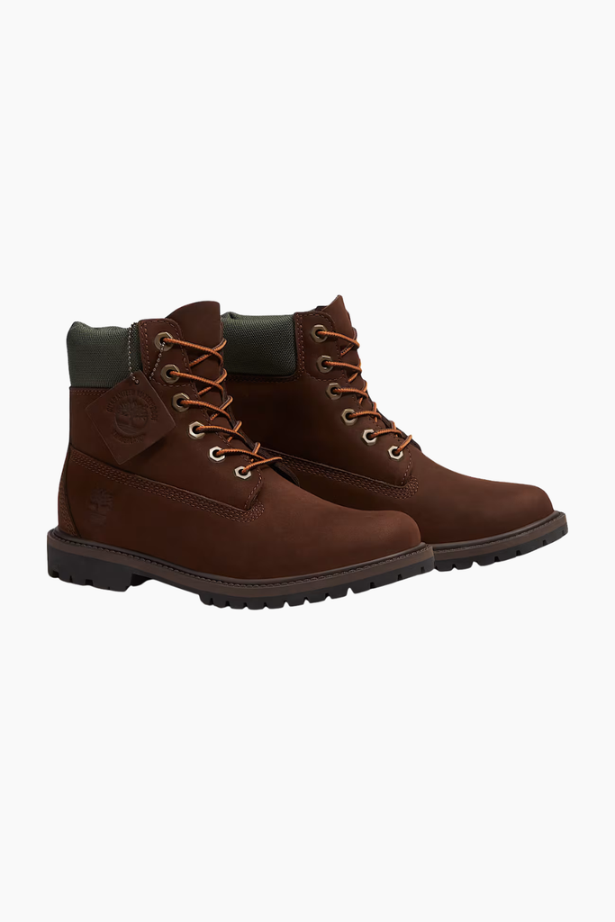 Premium 6-Inch Waterproof Boot - Dark Brown Nubuck - Timberland