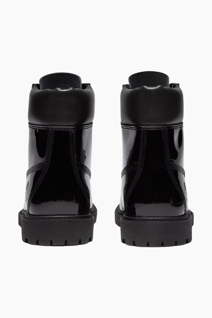 Premium 6 In Lace Waterproof Boot - Black Patent Leather - Timberland