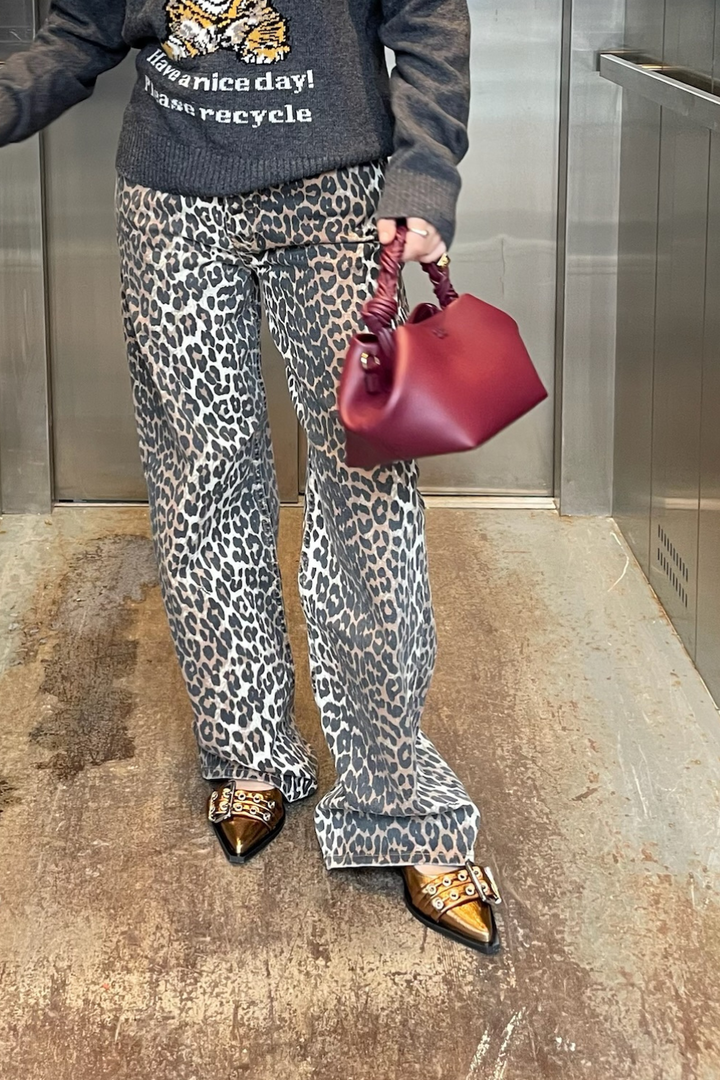 Print Denim Izey J1527 - Leopard - GANNI - QNTS! Print Denim Izey J1527 - Leopard - GANNI - QNTS!