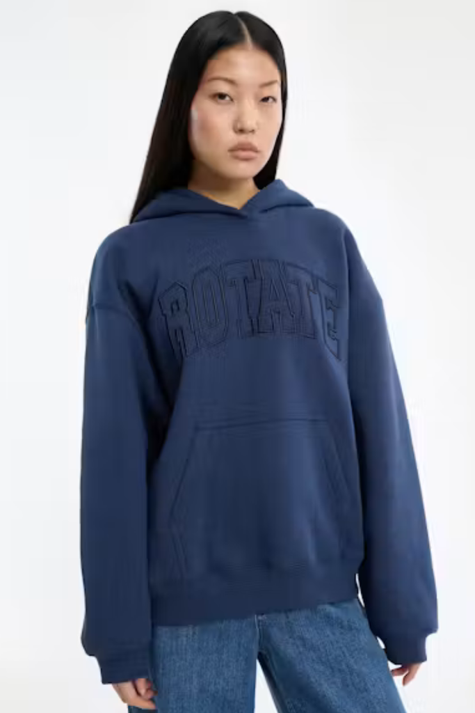Classic Sweat Hoodie - Navy Blazer Melange - ROTATE