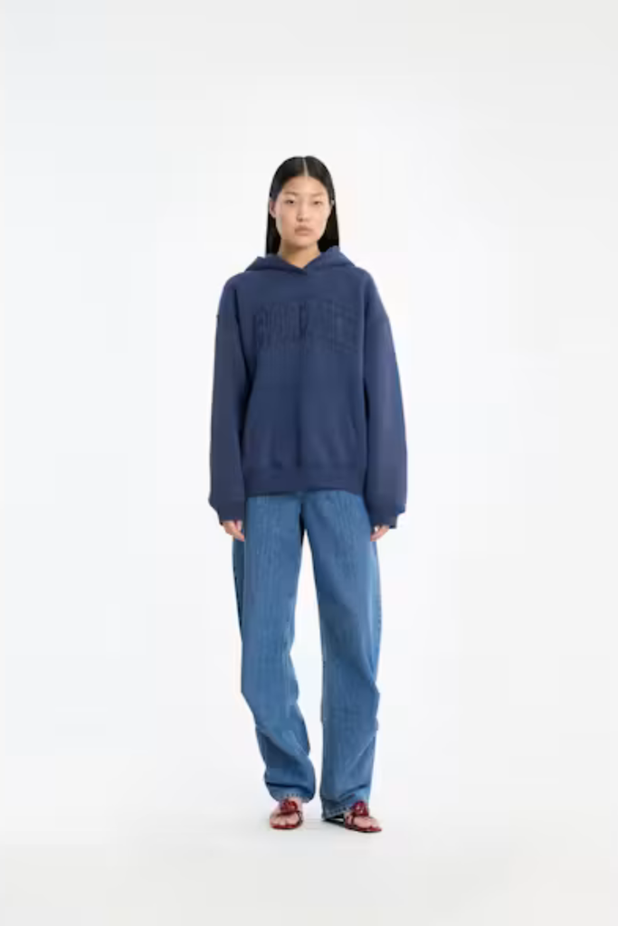 Classic Sweat Hoodie - Navy Blazer Melange - ROTATE