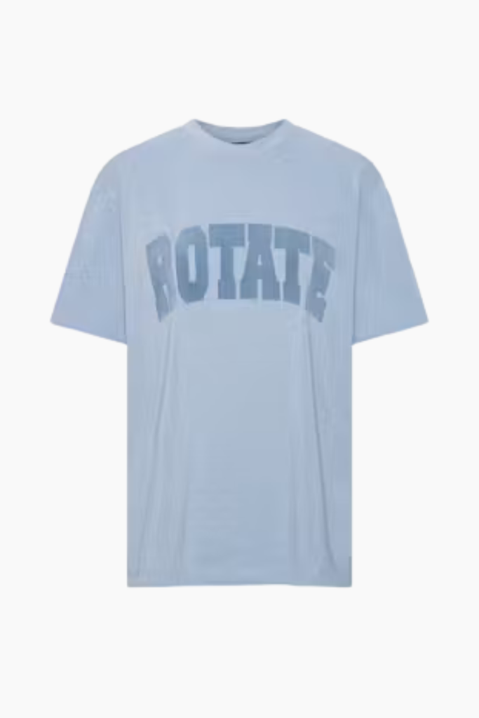 Jersey Oversized T-Shirt - Forever Blue Melange - ROTATE