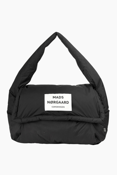 Recycle Pillow Bomb Bag - Jet Black - Mads Nørgaard