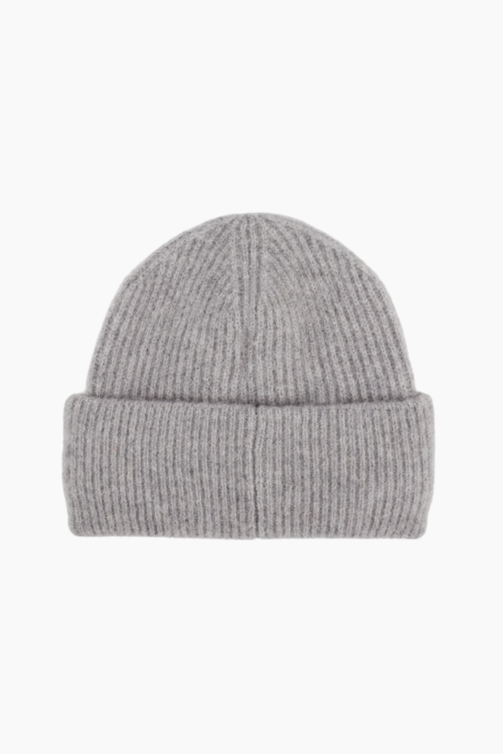 Rib Knit Beanie - Alloy (Light Gray) - ROTATE