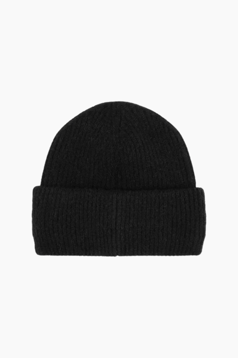 Rib Knit Beanie - Black - ROTATE