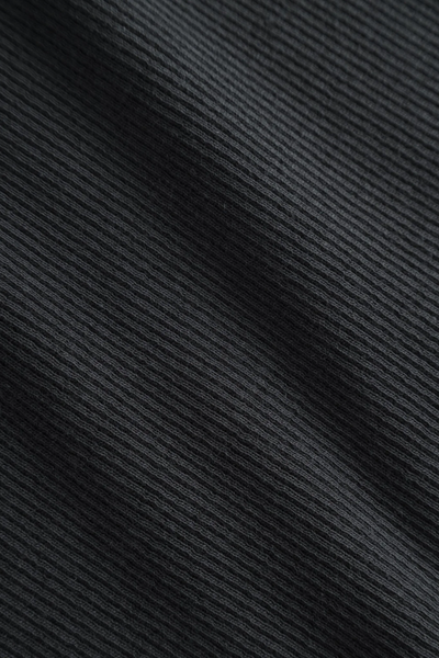 Rib Tank Top - Vintage Black - bareen