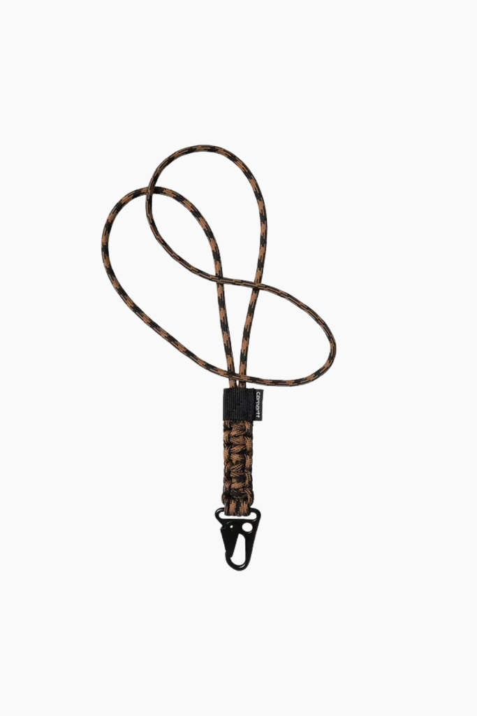 Rope Keychain - Hamilton Brown/Black - Carhartt WIP