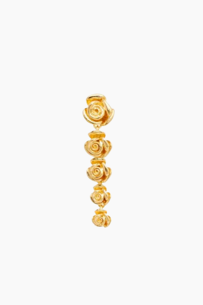 Rose Quintet Studs - Goldplated - Pico