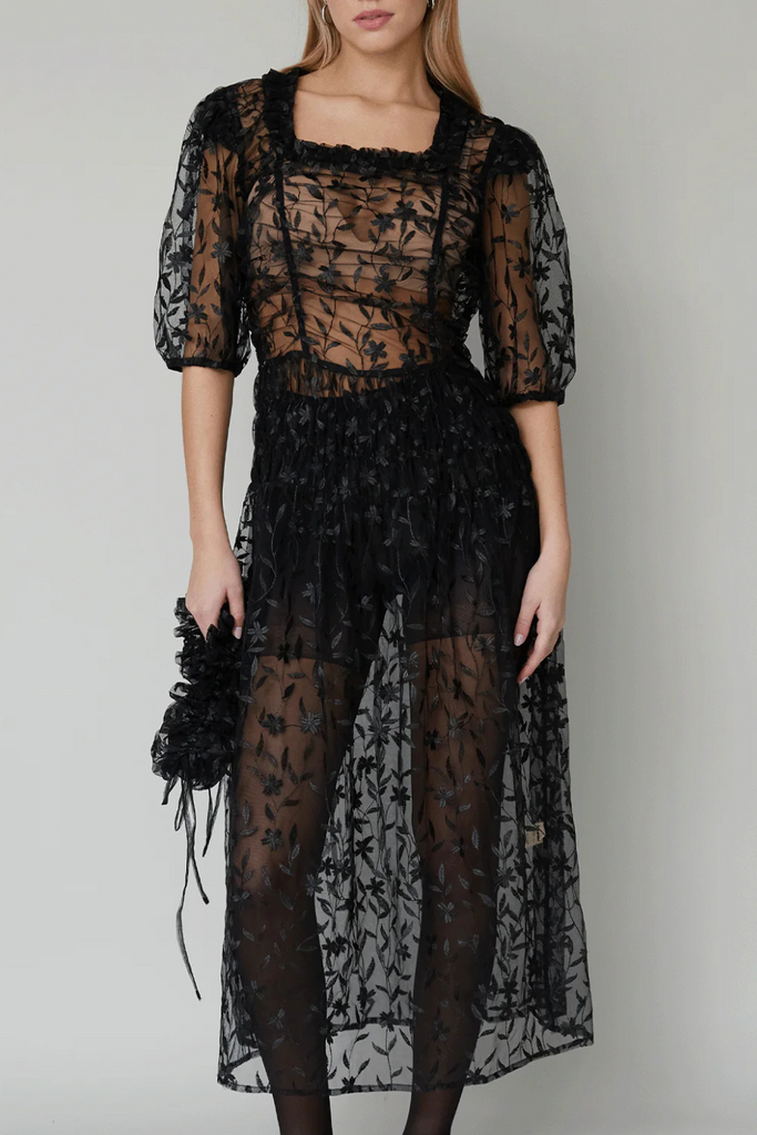 Rosealie Dress - Black - OpéraSPORT