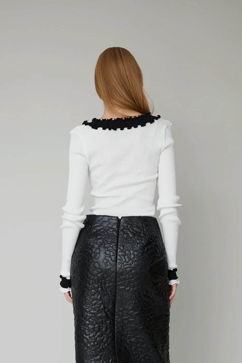 Rosie Seamless Top - White - OpéraSPORT