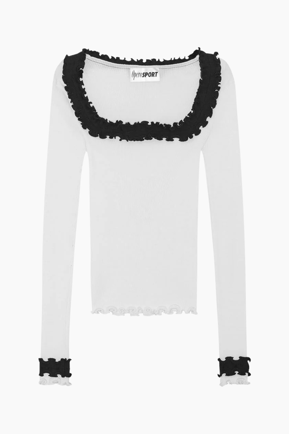 Rosie Seamless Top - White - OpéraSPORT