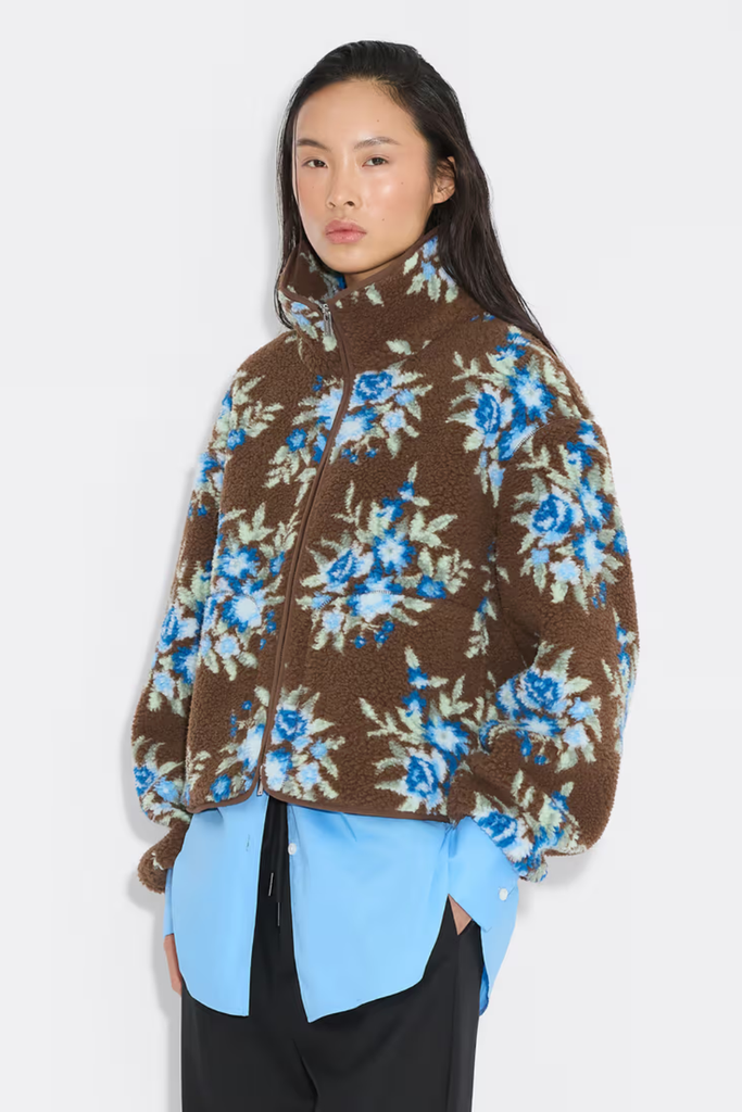 Rype Fleece Jacket - Brown Mix - Holzweiler