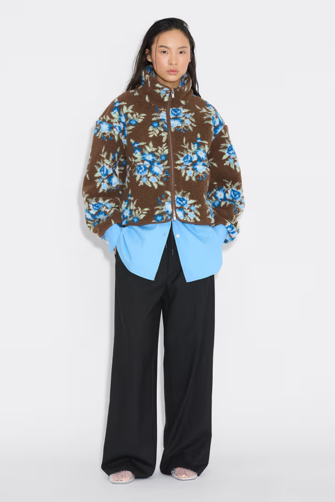 Rype Fleece Jacket - Brown Mix - Holzweiler