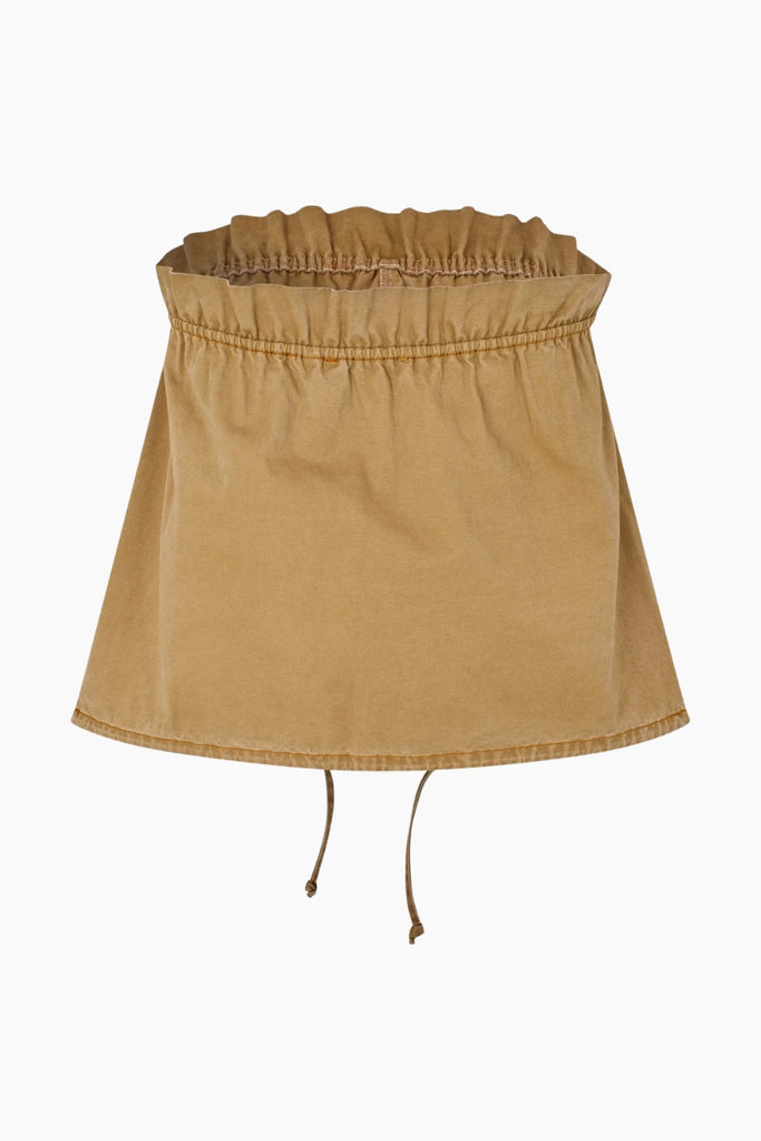 Safari Top - Beige - Oval Square