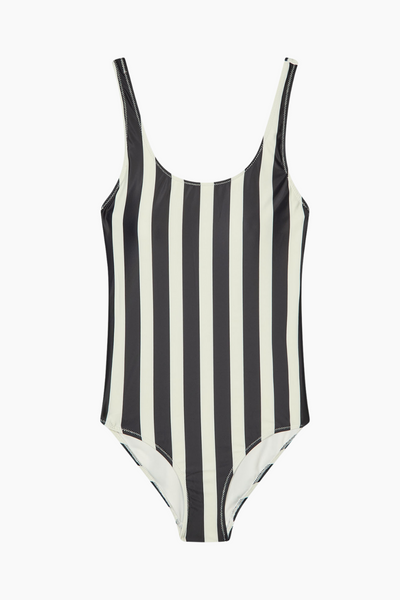 Sallee Swimsuit - Black/Vanilla Ice - Mads Nørgaard