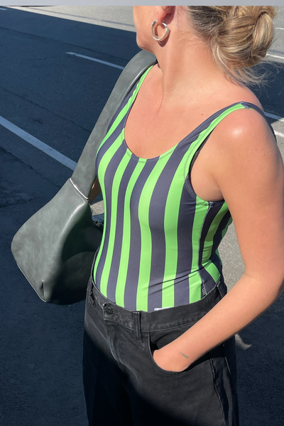 Sallee Swimsuit - Parisian Night/Green Flash - Mads Nørgaard