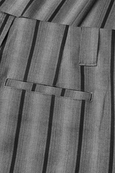 Saul Carla Pants - Pinstripe/Asphalt - Mads Nørgaard