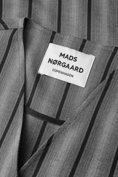 Saul Svea Jacket - Pinstripe/Asphalt - Mads Nørgaard
