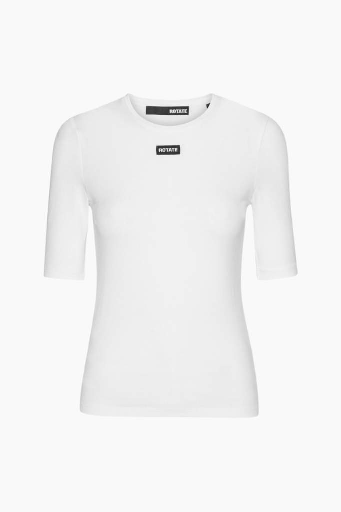 Short Sleeve T-shirt - Bright White - ROTATE