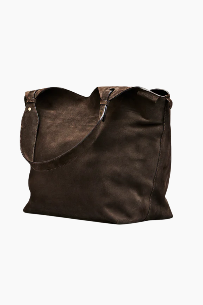 Soho Shoulder Bag - Umber Suede - Cala Jade