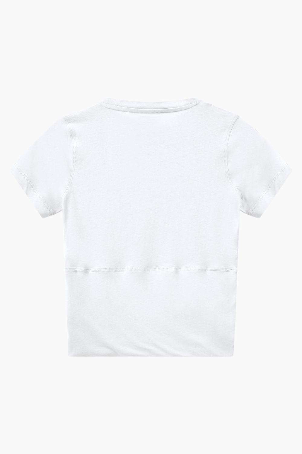 Sophia Cropped Tee - White - H2O Fagerholt-1