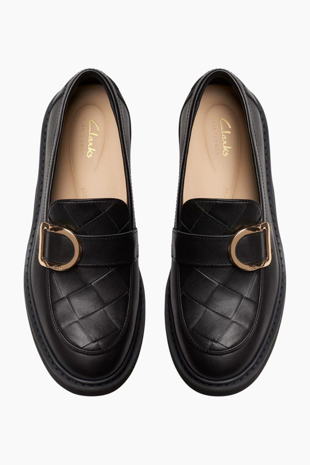 Splend Penny D - Black Leather - Clarks