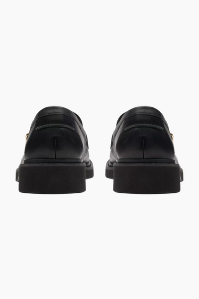 Splend Penny D - Black Leather - Clarks