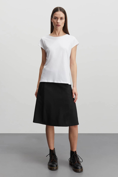 Sportina Stelly Skirt FAV - Black - Mads Nørgaard