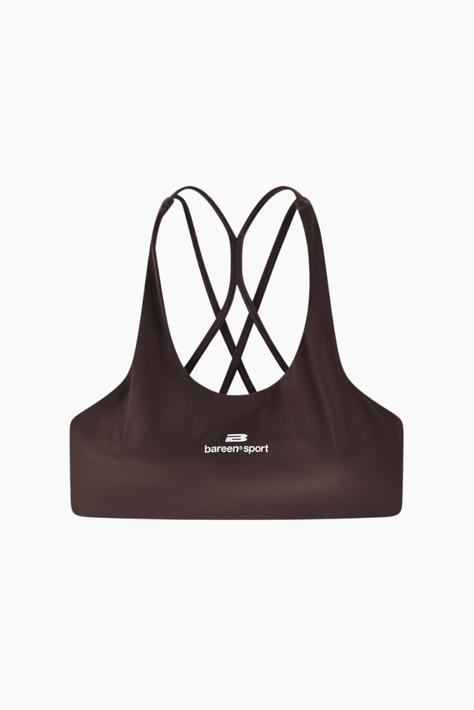 Sports Bra - Coffee Bean - bareen