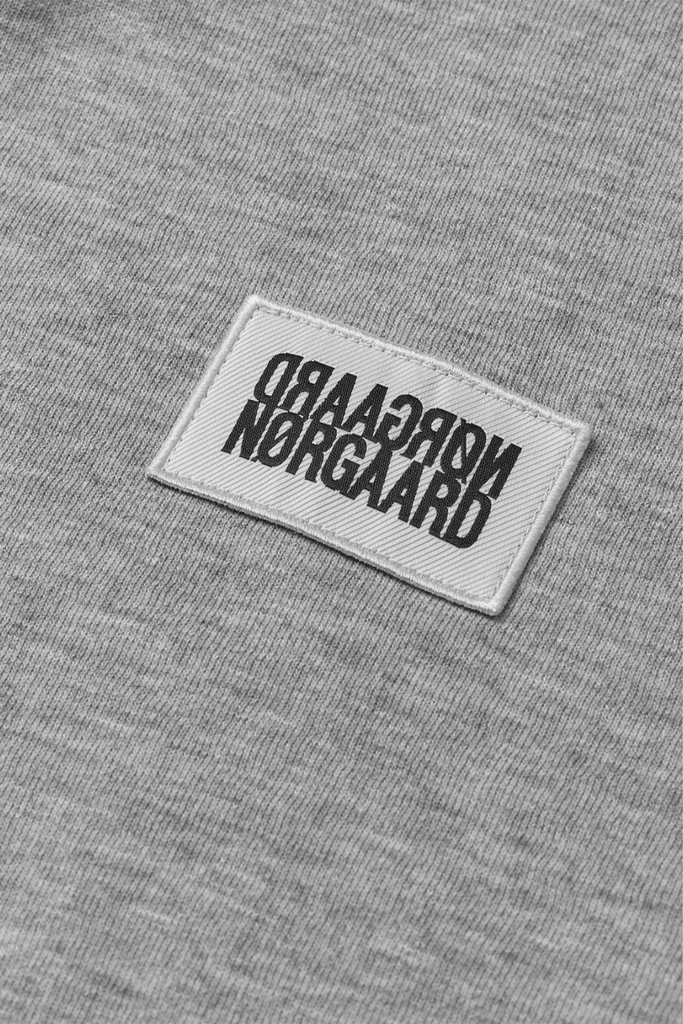 Standard Bobo Hood Sweatshirt - Grey Melange - Mads Nørgaard