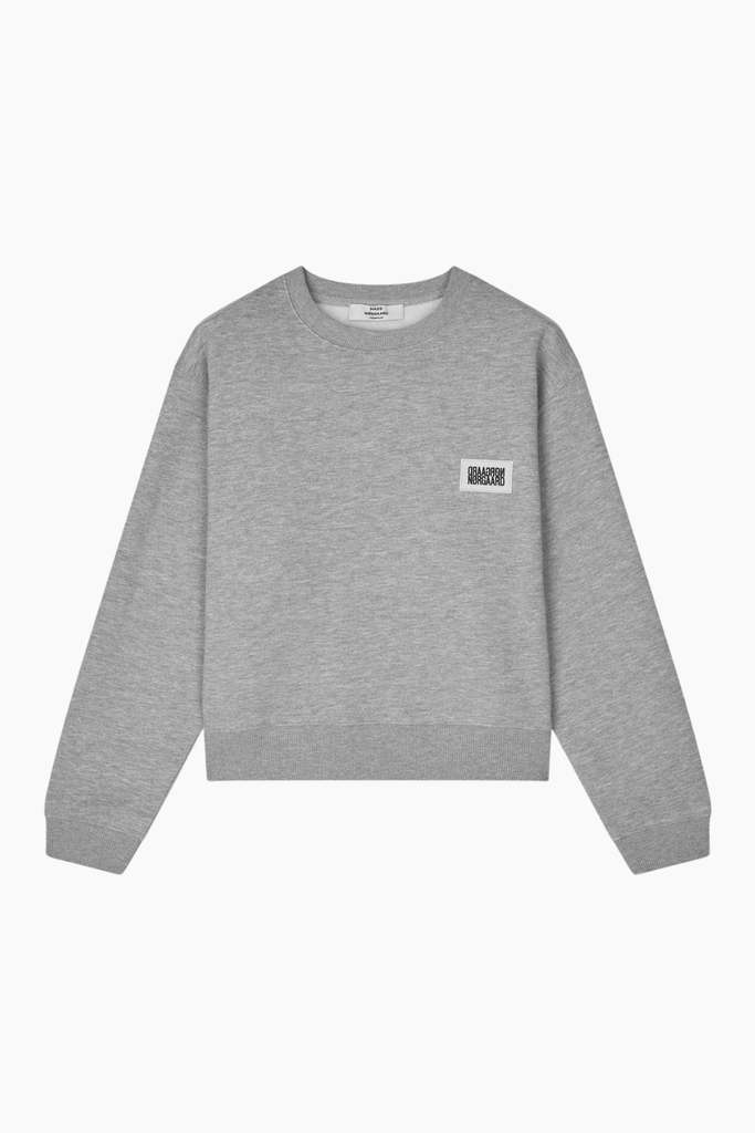 Standard Taylor Sweatshirt - Grey Melange - Mads Nørgaard