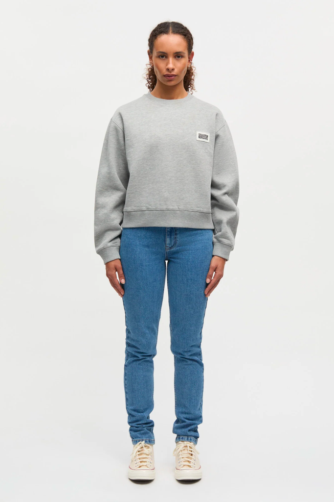 Standard Taylor Sweatshirt - Grey Melange - Mads Nørgaard