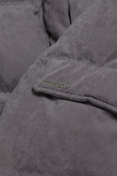 Steilia Brushed Down Jacket - Grey - Holzweiler