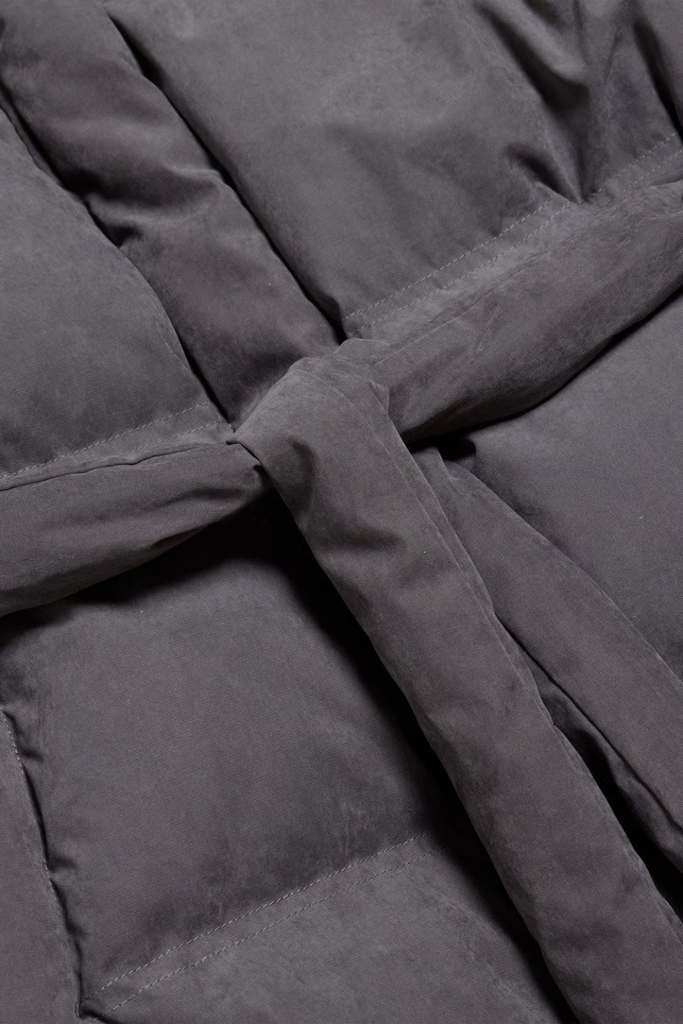 Steilia Brushed Down Jacket - Grey - Holzweiler