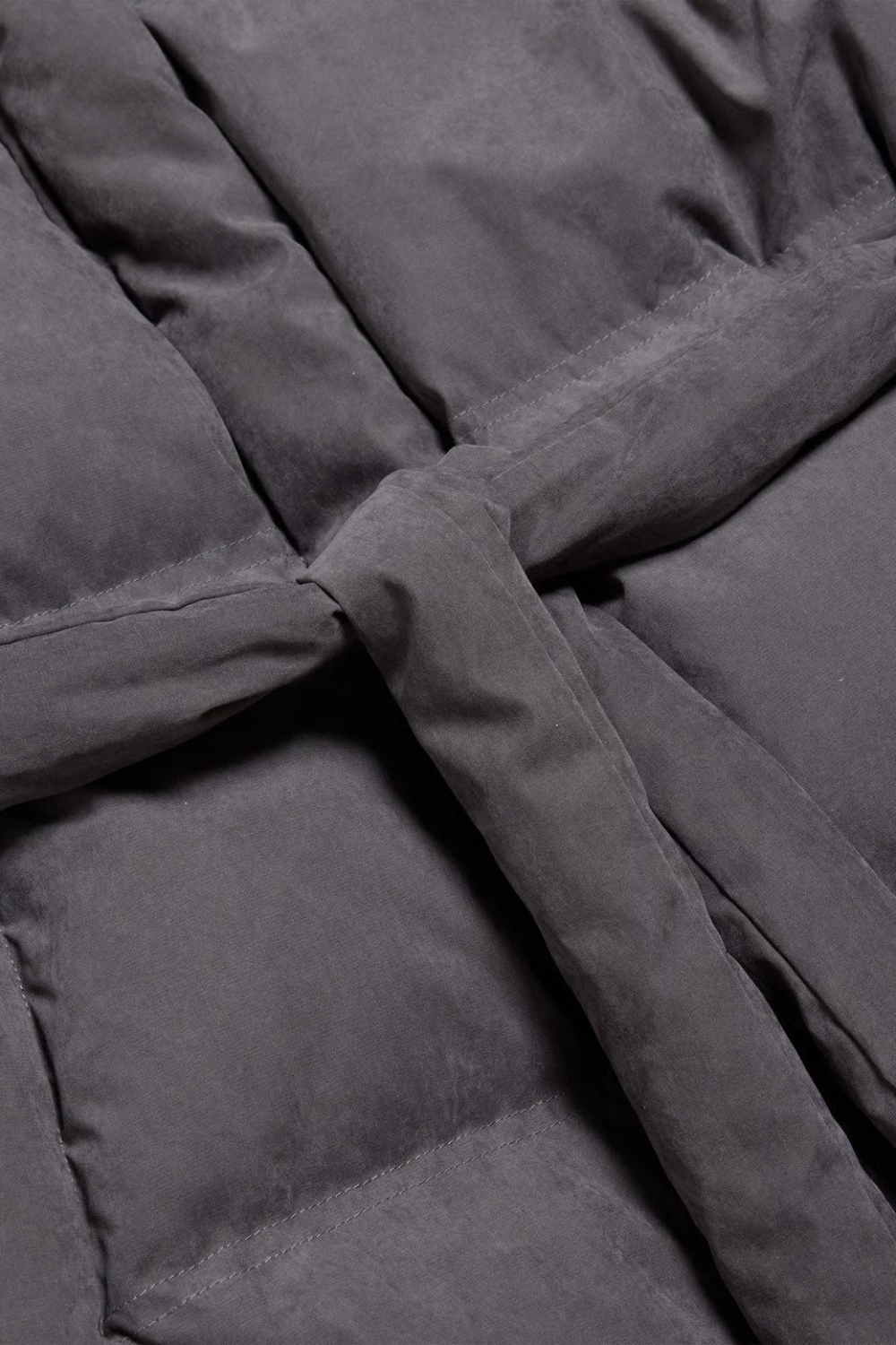 Steilia Brushed Down Jacket - Grey - Holzweiler