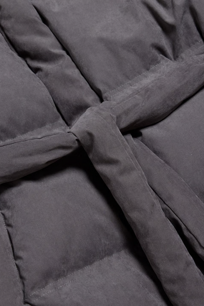 Steilia Brushed Down Jacket - Grey - Holzweiler