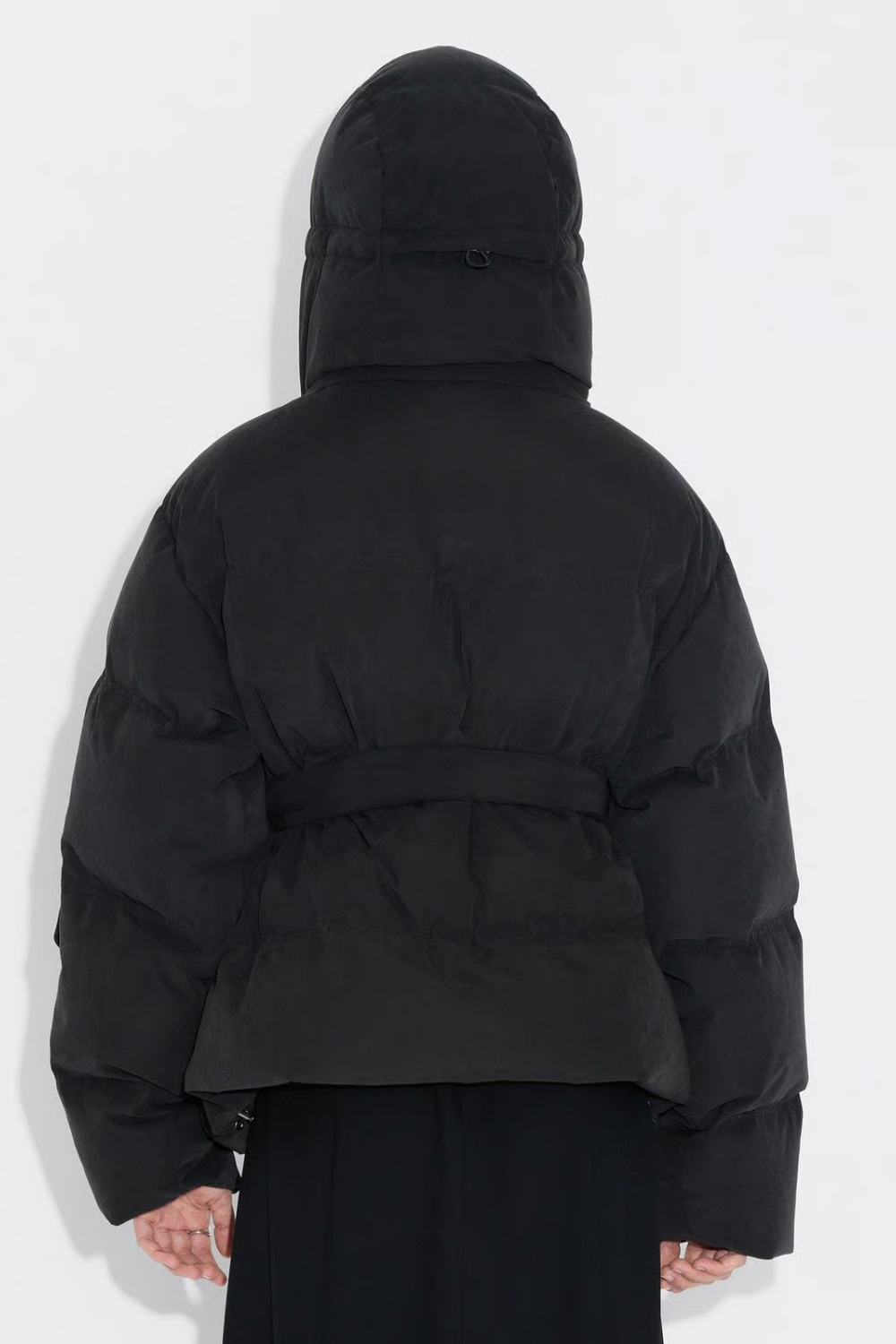 Steilia Brushed Down Jkt - Black - Holzweiler