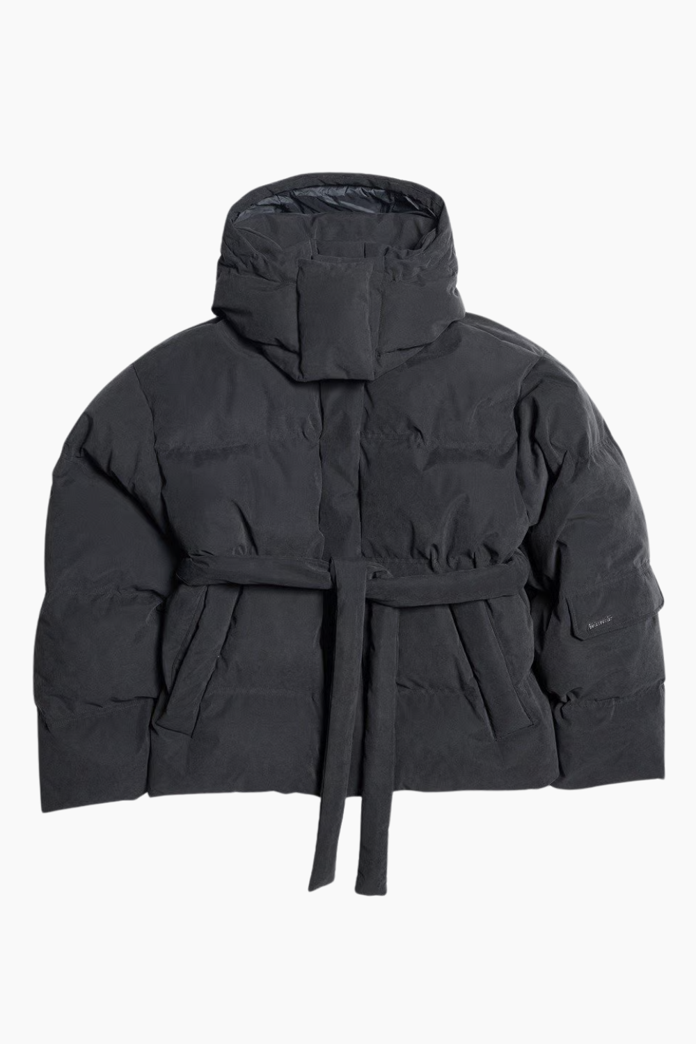 Steilia Brushed Down Jacket - Black - Holzweiler