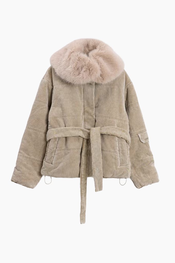 Steilia Corduroy Jacket - Sand - Holzweiler