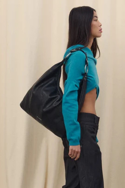 Stevie Shoulder Bag - Black - Silfen Studio